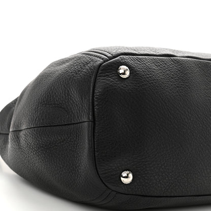 Prada Vitello Phenix Hobo Black 9 of 11