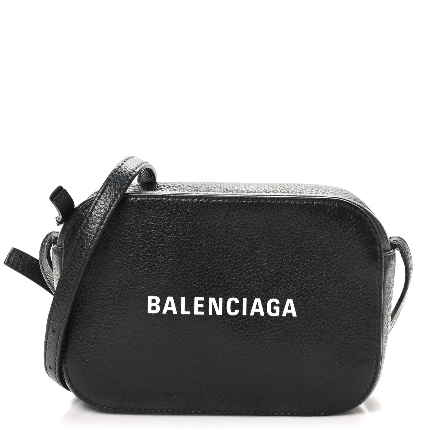 Calfskin Logo XS Everyday Camera Bag Black