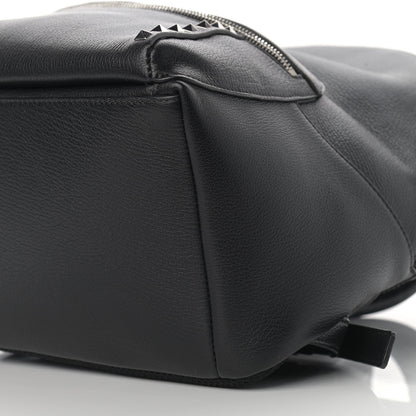 Valentino Garavani Grained Calfskin Rockstud Backpack Black 8 of 10