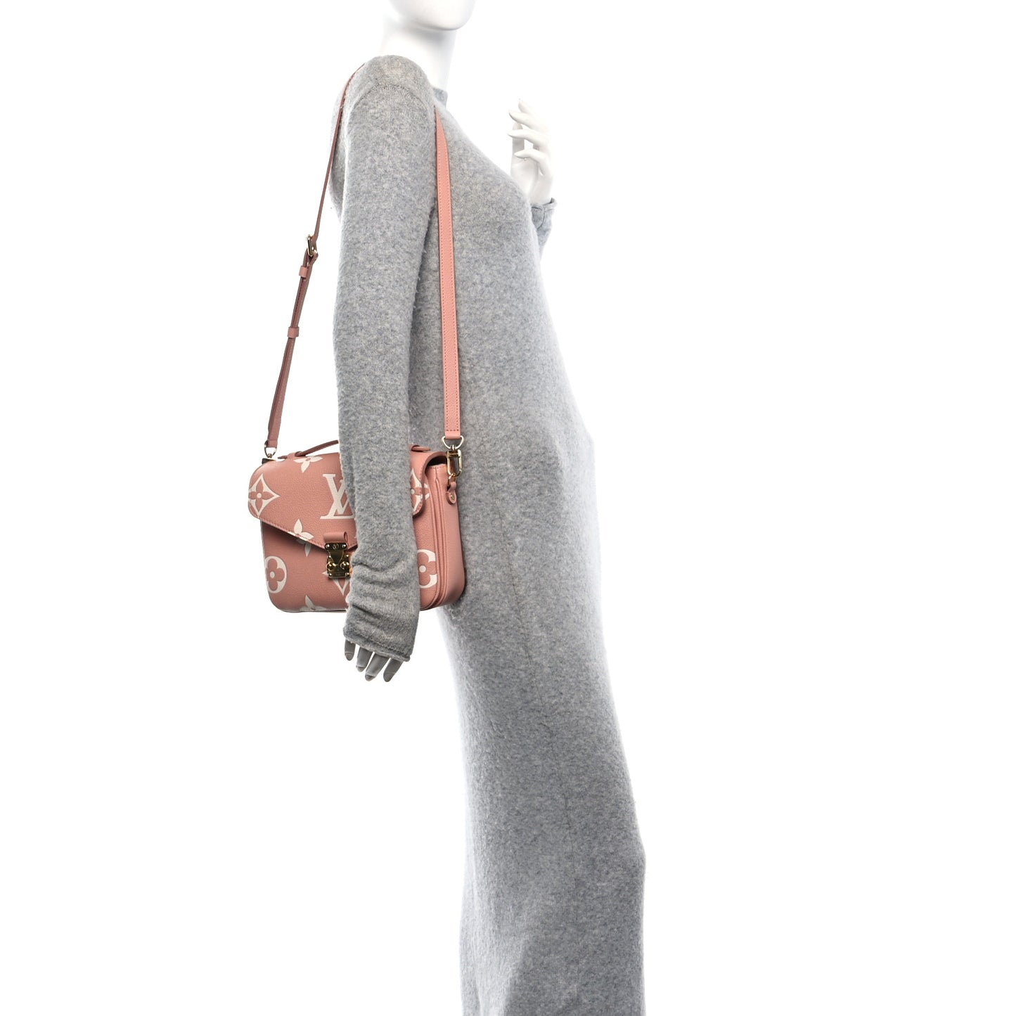 Empreinte Monogram Giant Pochette Metis Rose Trianon Cream