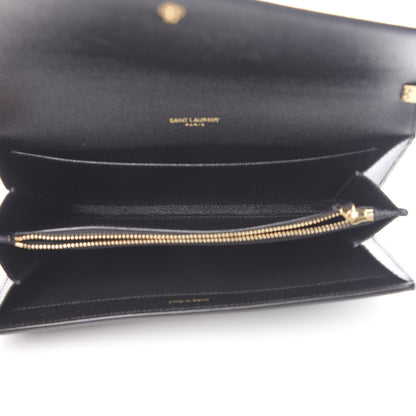 Saint Laurent Grain De Poudre Mini Uptown Crossbody Bag Black 5 of 12
