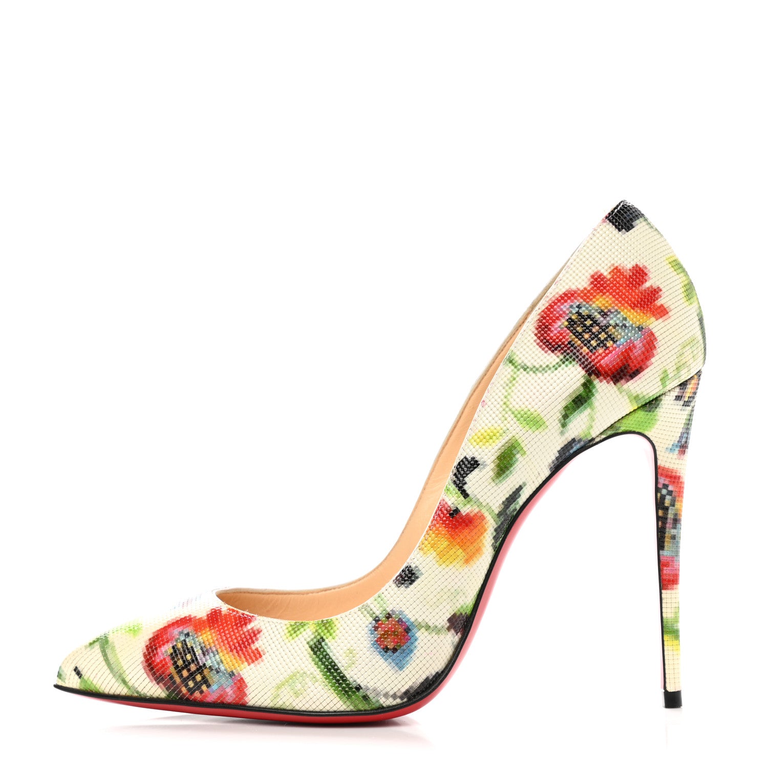 Christian Louboutin Patent Mosaique So Kate 120 Pumps 39 Multicolor 1 of 7