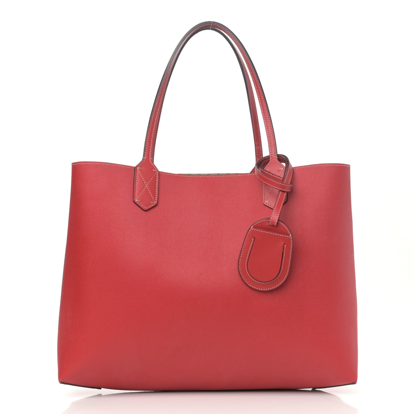 GG Supreme Medium Reversible Tote Beige Red