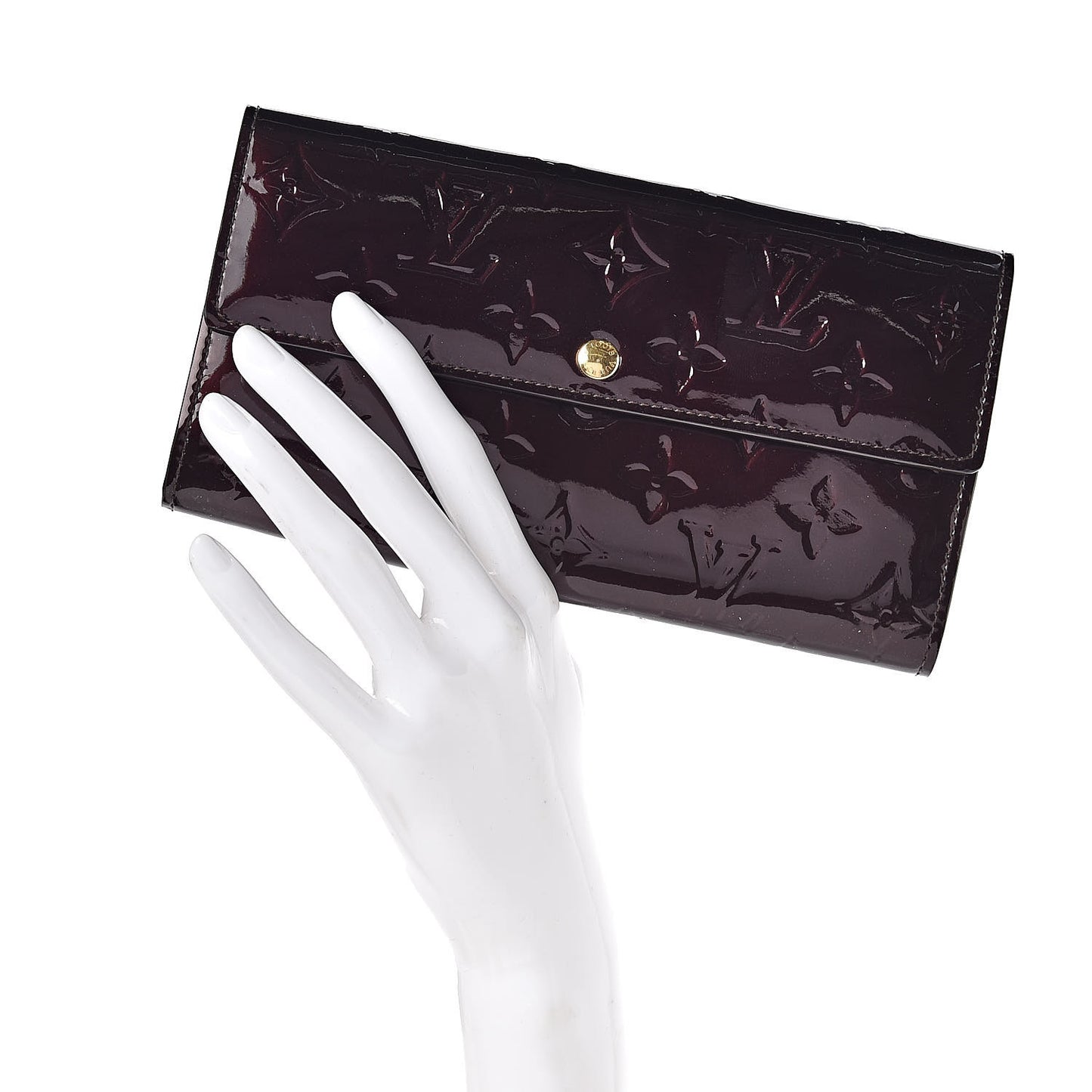 Vernis Sarah Wallet Amarante