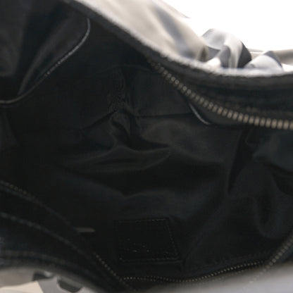 Burberry Beat Check Small Brooklyn Hobo Black 5 of 9