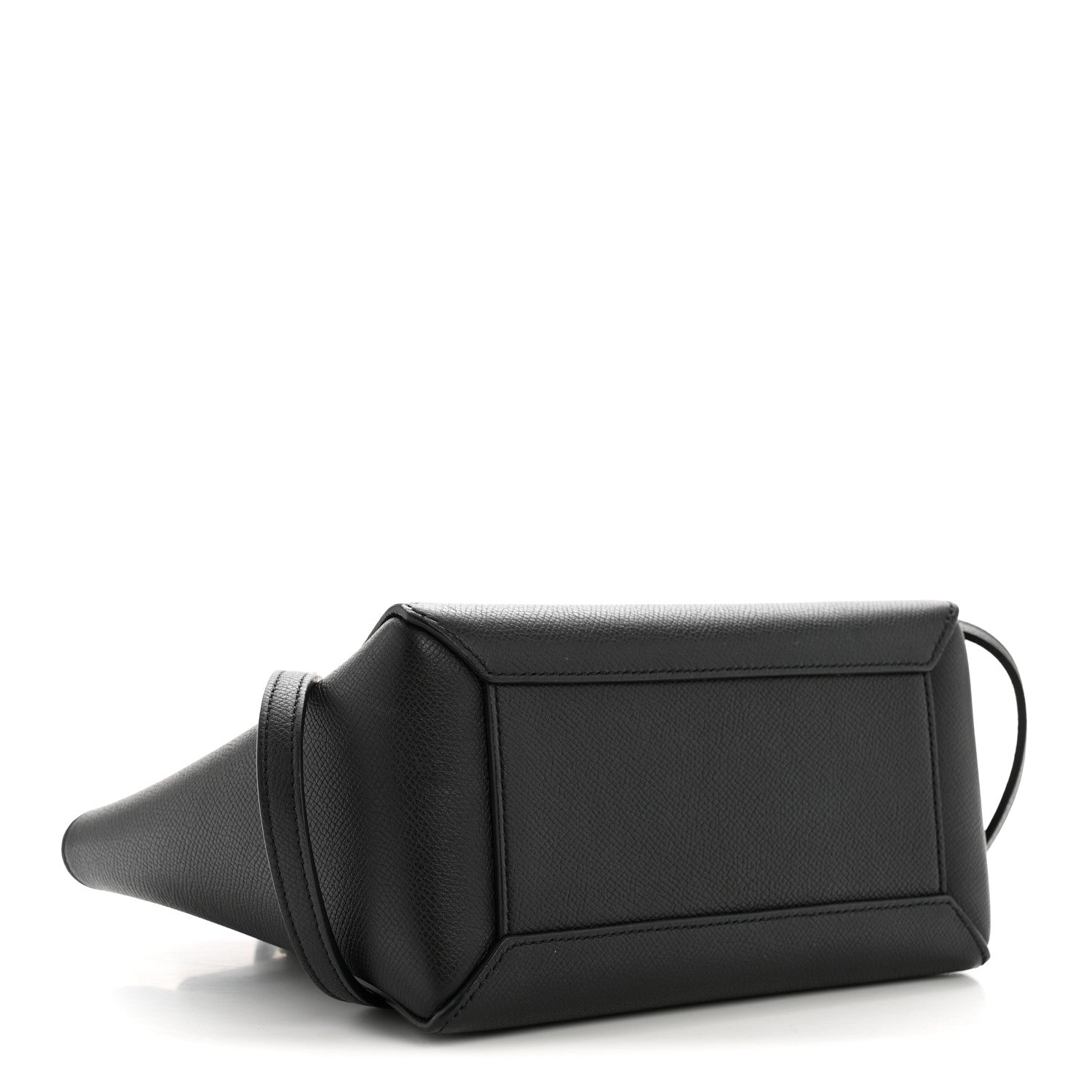 Celine Grained Calfskin Nano Belt Bag Black 4 of 13