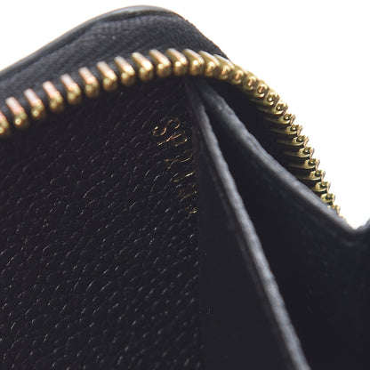 Louis Vuitton Empreinte Clemence Wallet Black 7 of 12