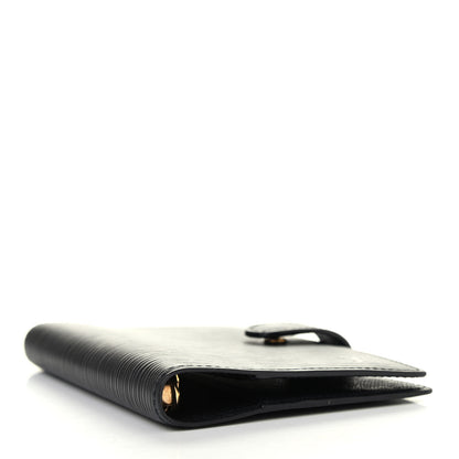 Louis Vuitton Epi Small Ring Agenda Cover Black 4 of 4