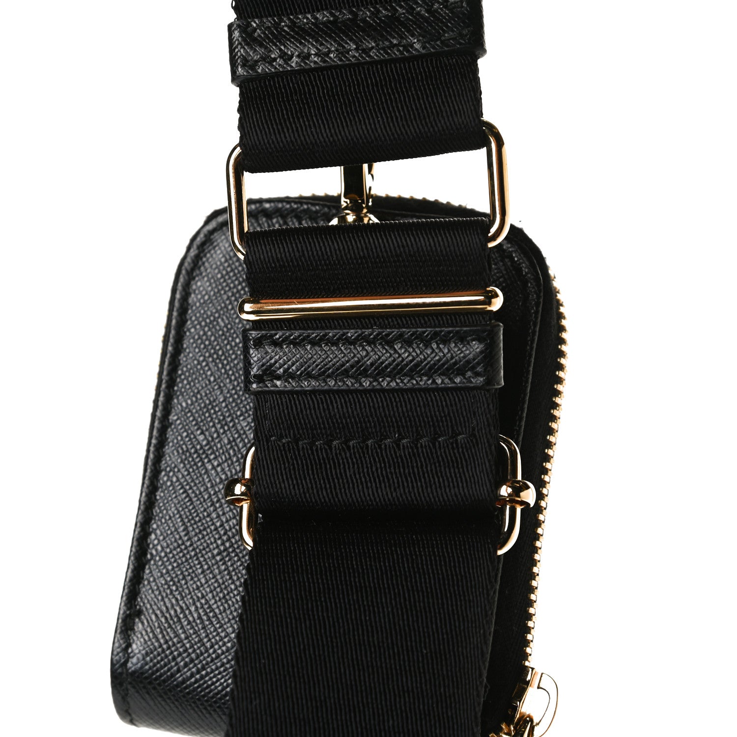 Prada Saffiano Lux Re-Edition 2005 Shoulder Bag Black 15 of 17