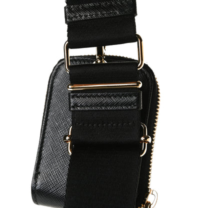 Prada Saffiano Lux Re-Edition 2005 Shoulder Bag Black 15 of 17