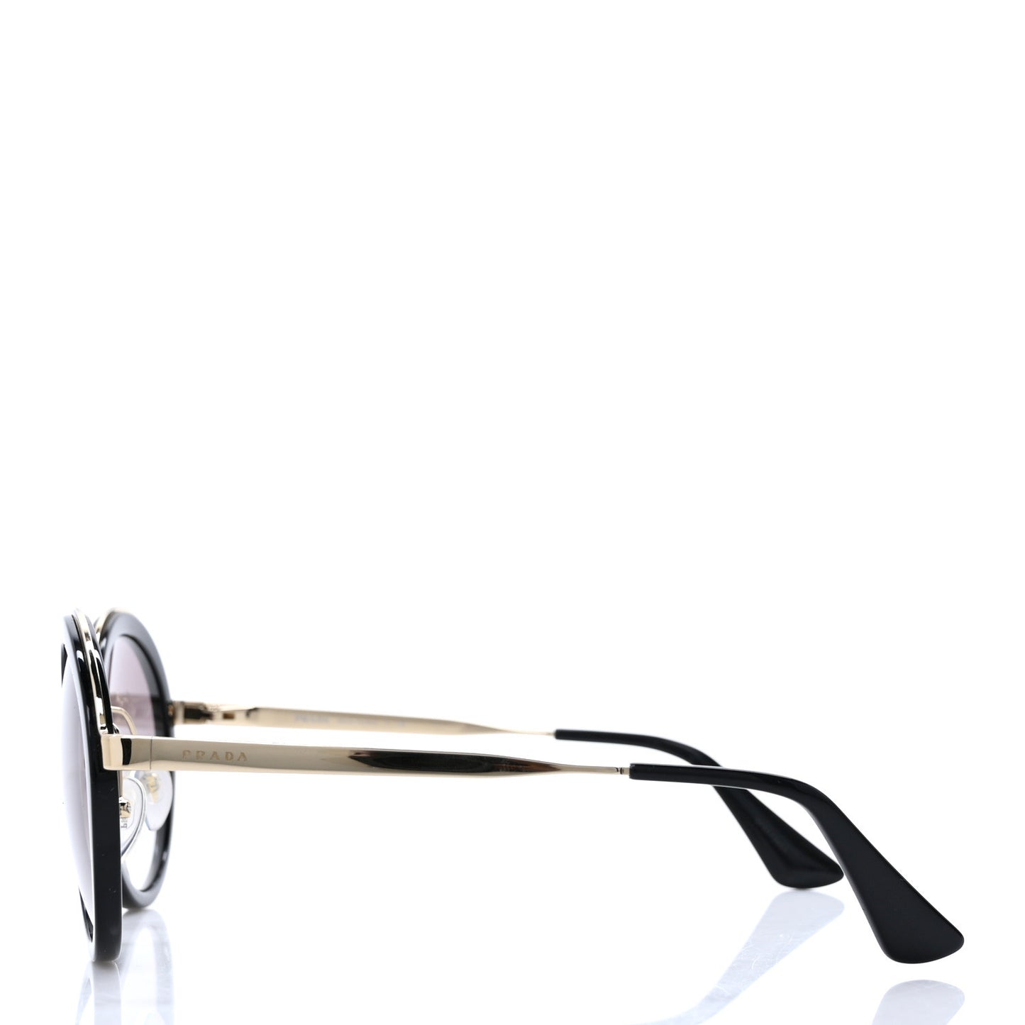 Round Frame Sunglasses SPR 50T Black