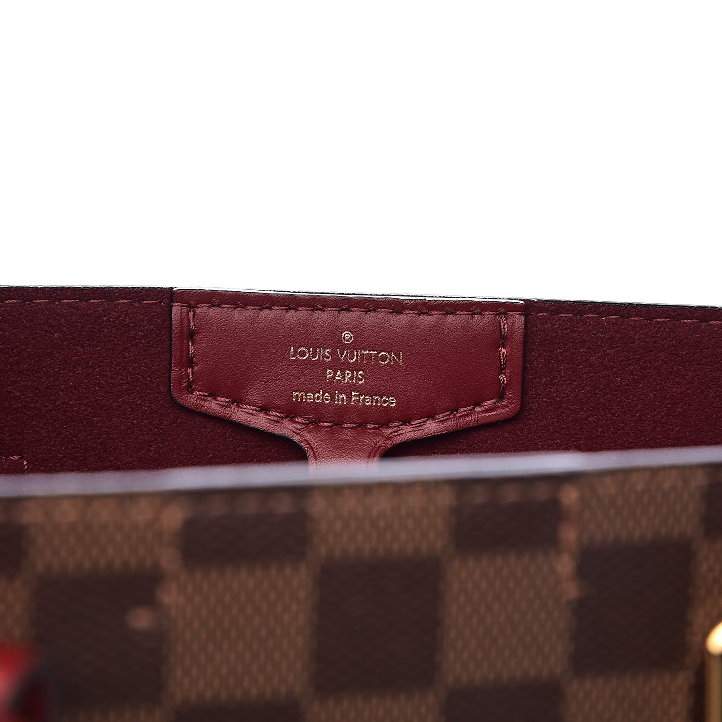 Damier Ebene Belmont MM Cherry Berry