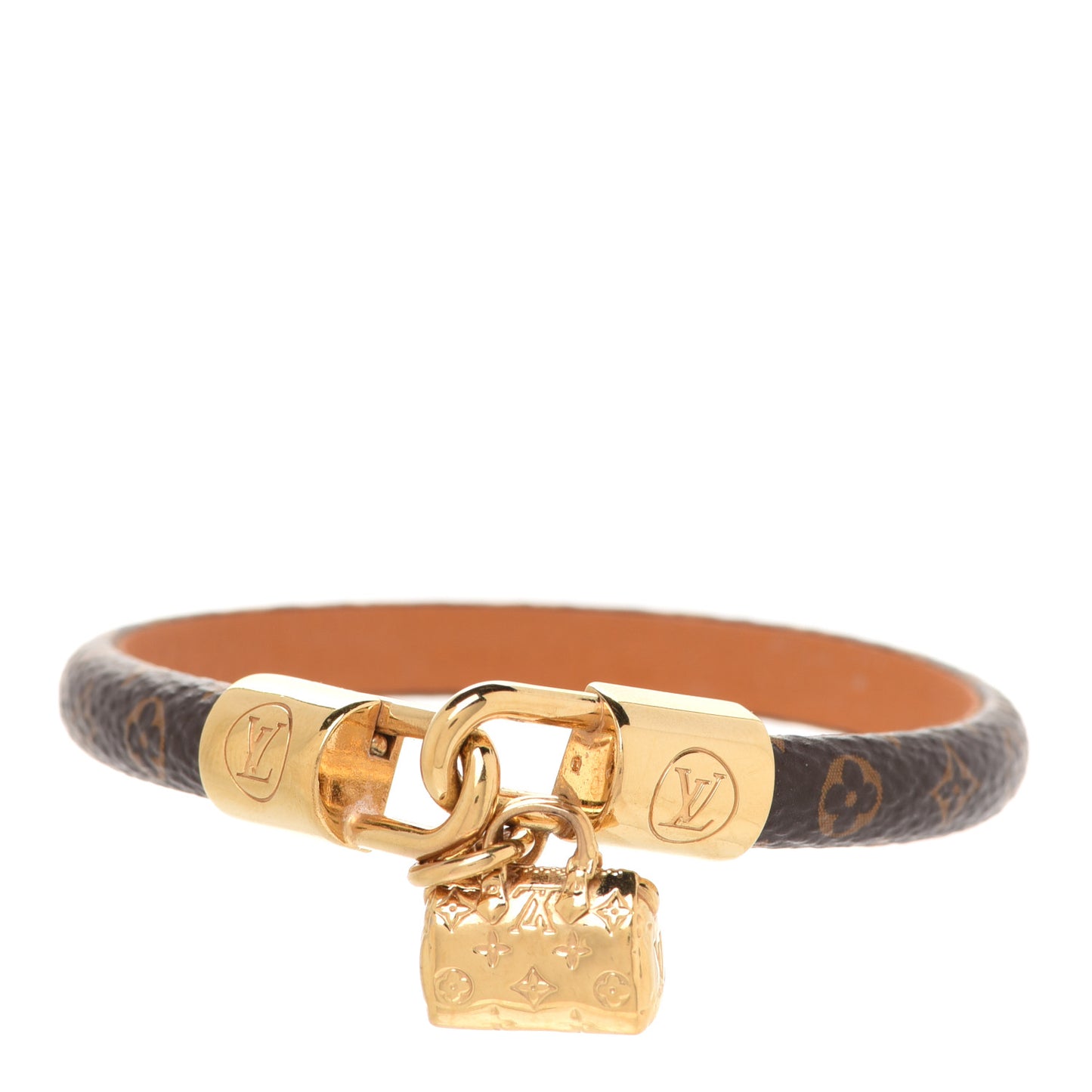 Monogram Speedy Charm Bracelet 19