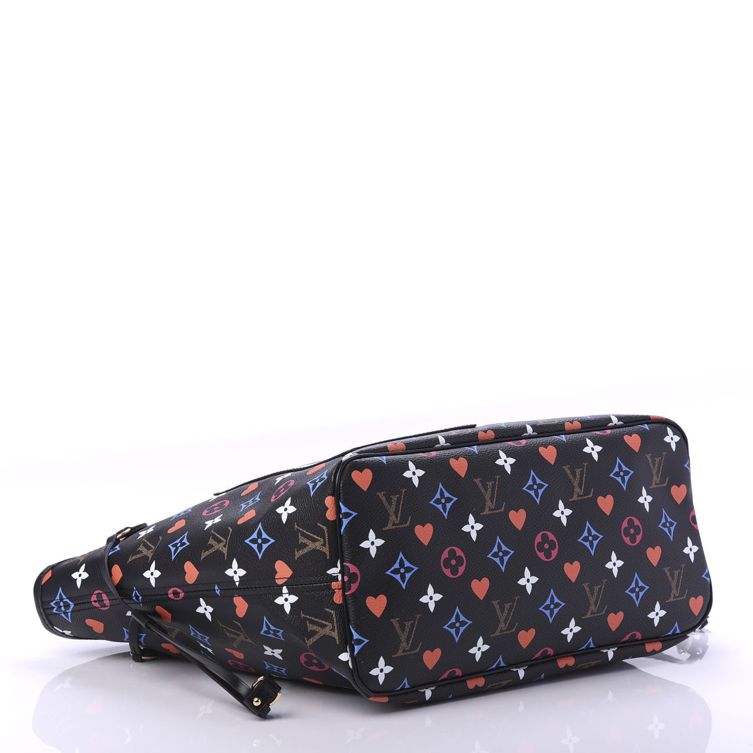 Louis Vuitton Game On Neverfull MM Black 4 of 10