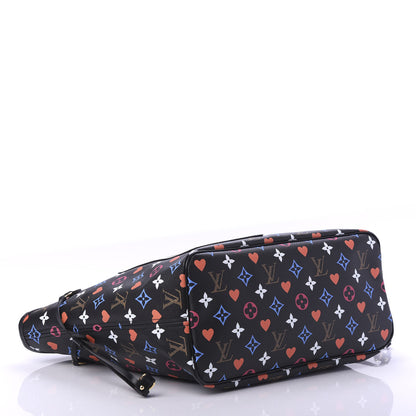 Louis Vuitton Game On Neverfull MM Black 4 of 10