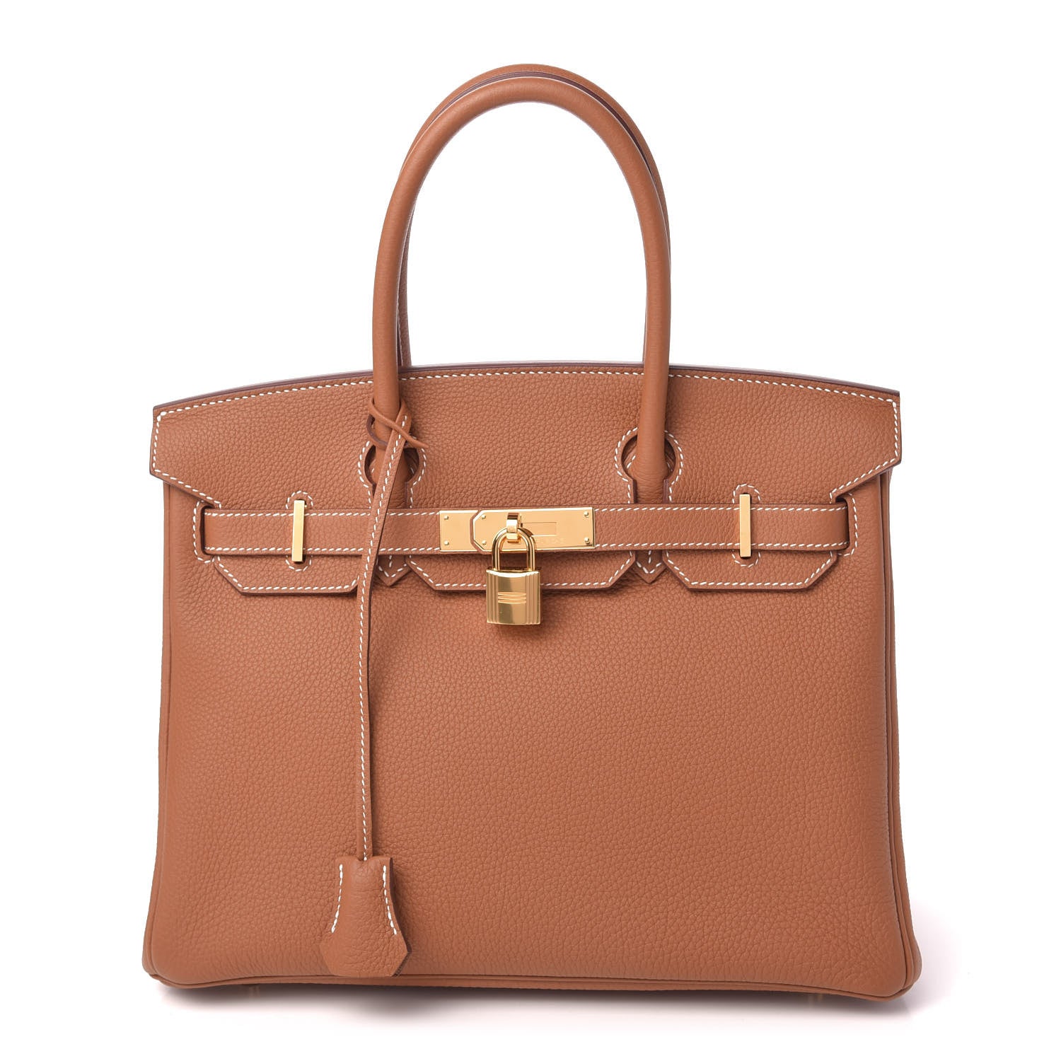 Hermes Togo Birkin 30 Gold 1 of 11