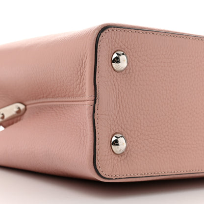 Louis Vuitton Taurillon Capucines PM Magnolia 9 of 13