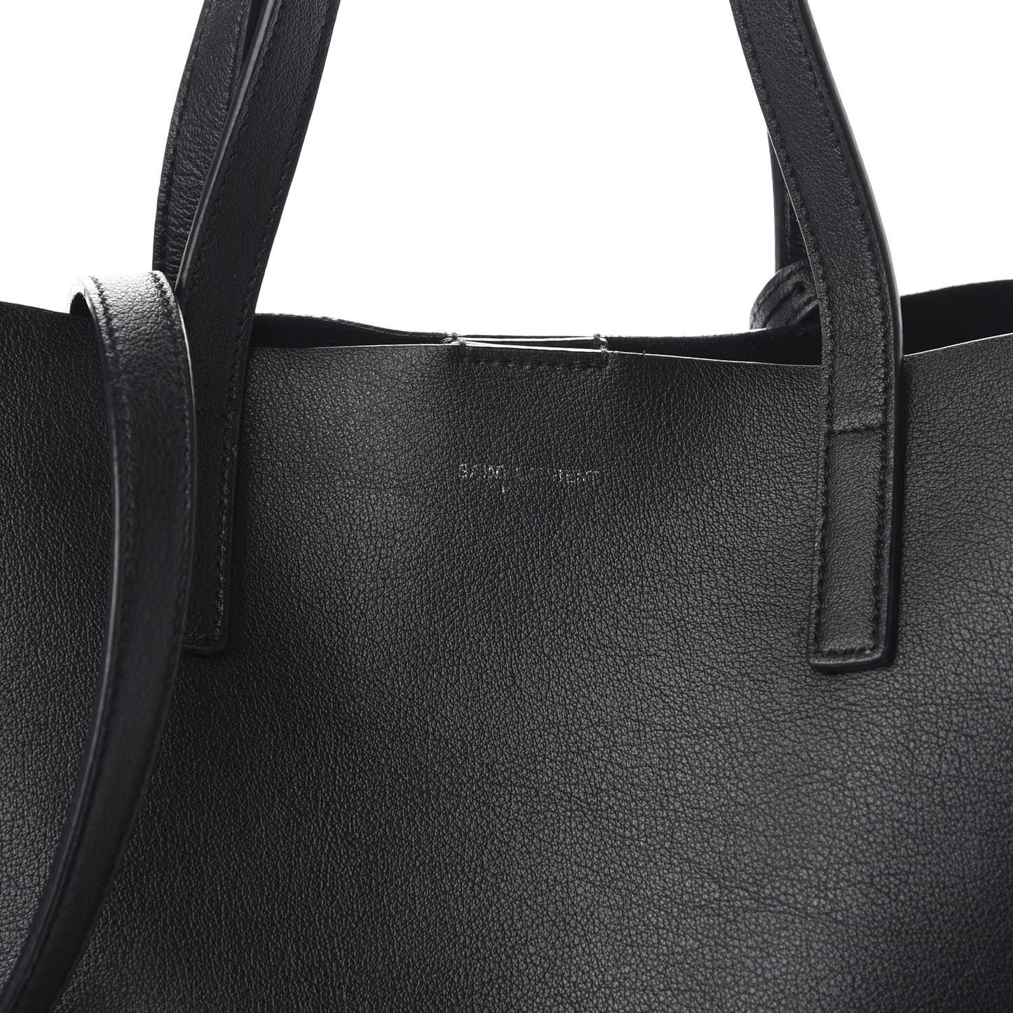 Calfskin Toy Shopping Tote Black