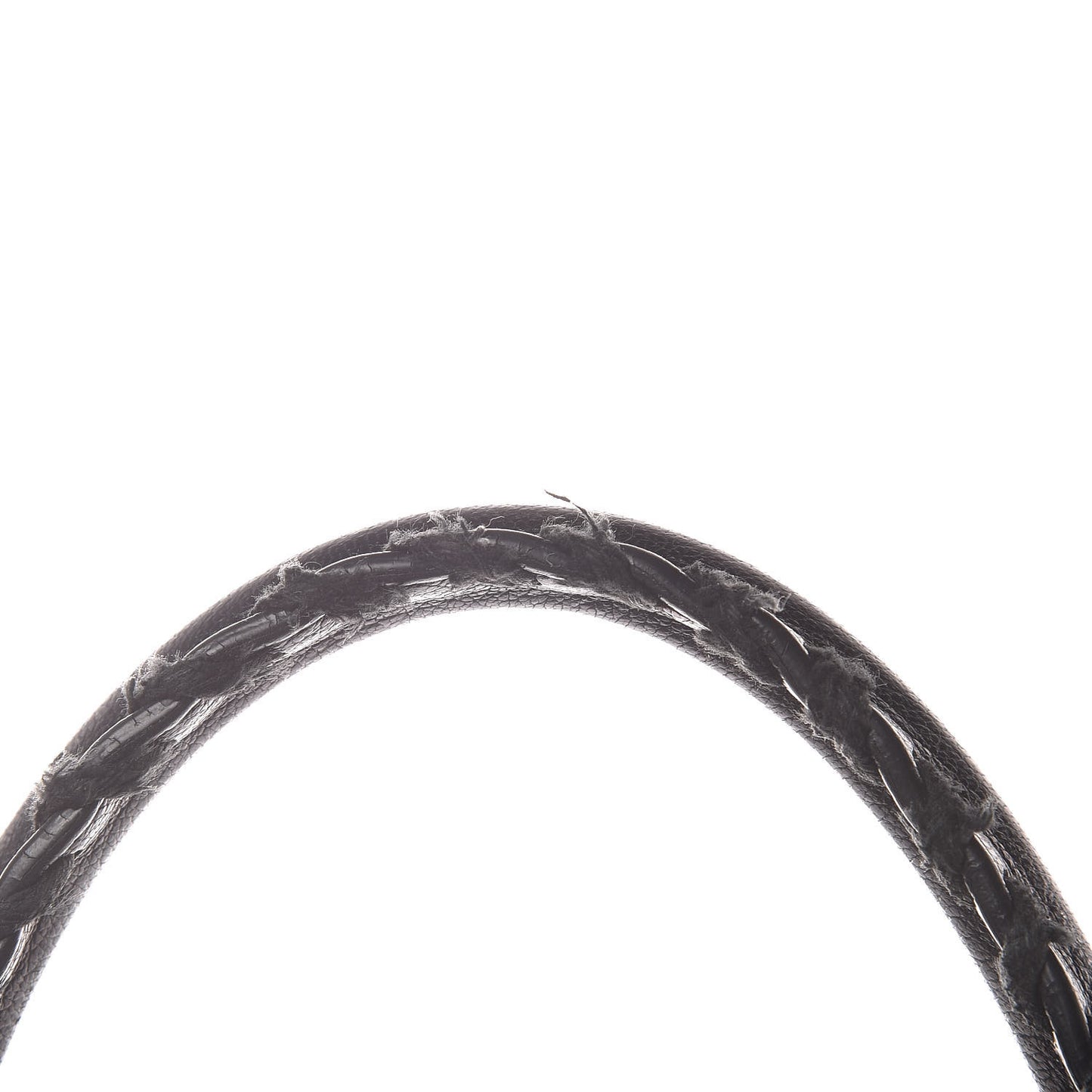 Chevre Silver Metallic Edge Hardware City Black