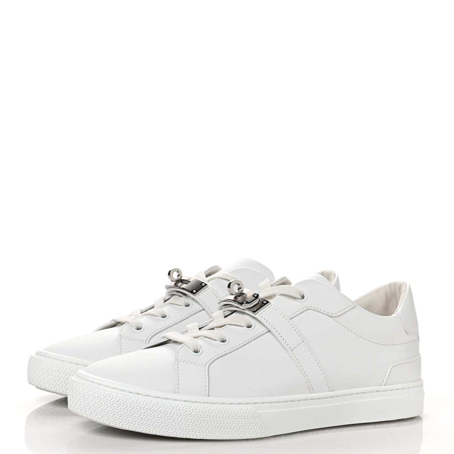 Calfskin Day Sneakers 41.5 White