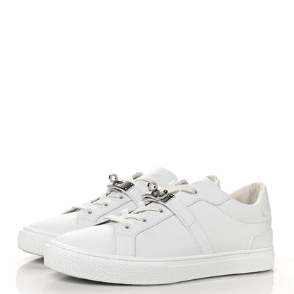 Hermes Calfskin Day Sneakers 41.5 White 3 of 9