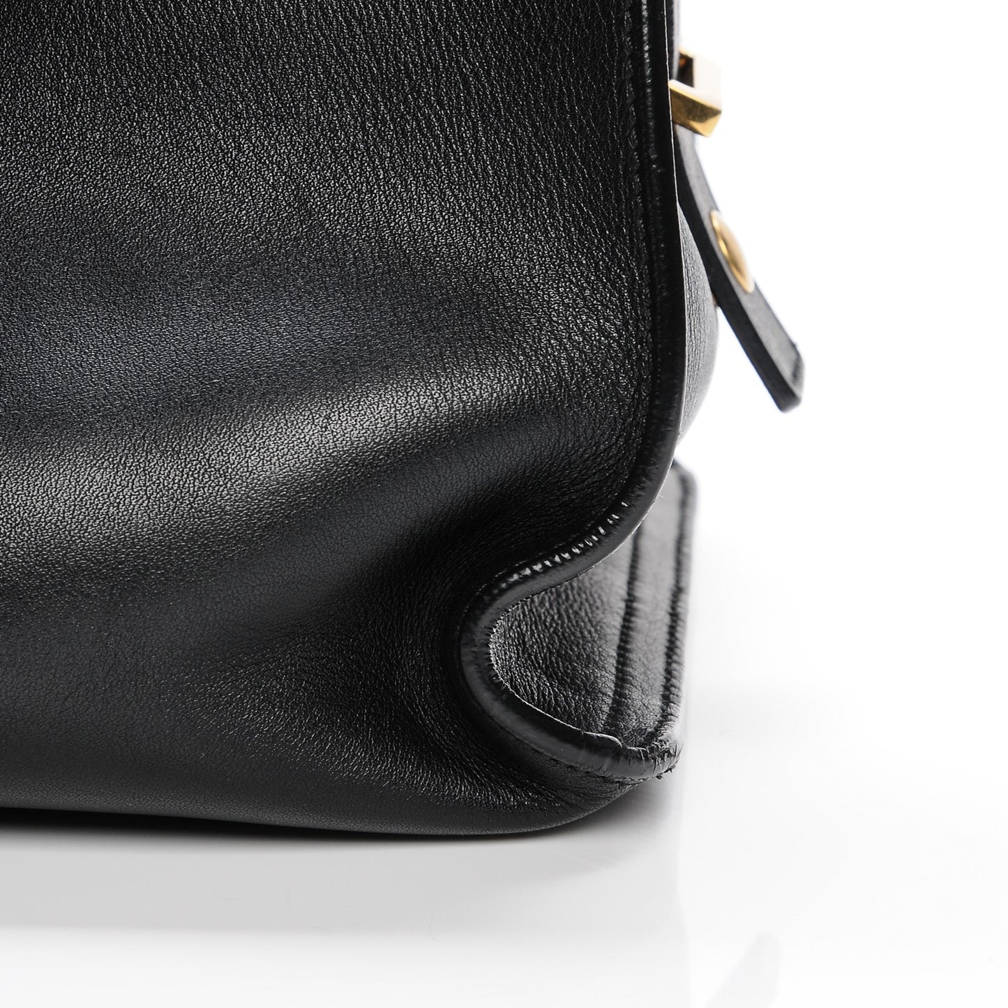 Calfskin Small Classic Y Cabas Black