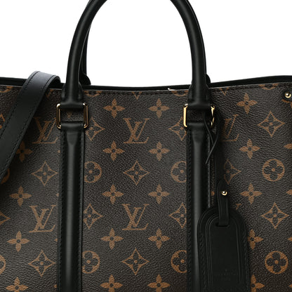 Louis Vuitton Monogram Soufflot MM Black 7 of 9