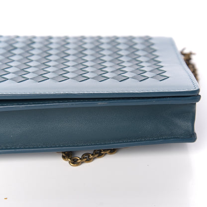 Bottega Veneta Nappa Intrecciato Checker Chain Wallet Tweedia Brighton 6 of 9