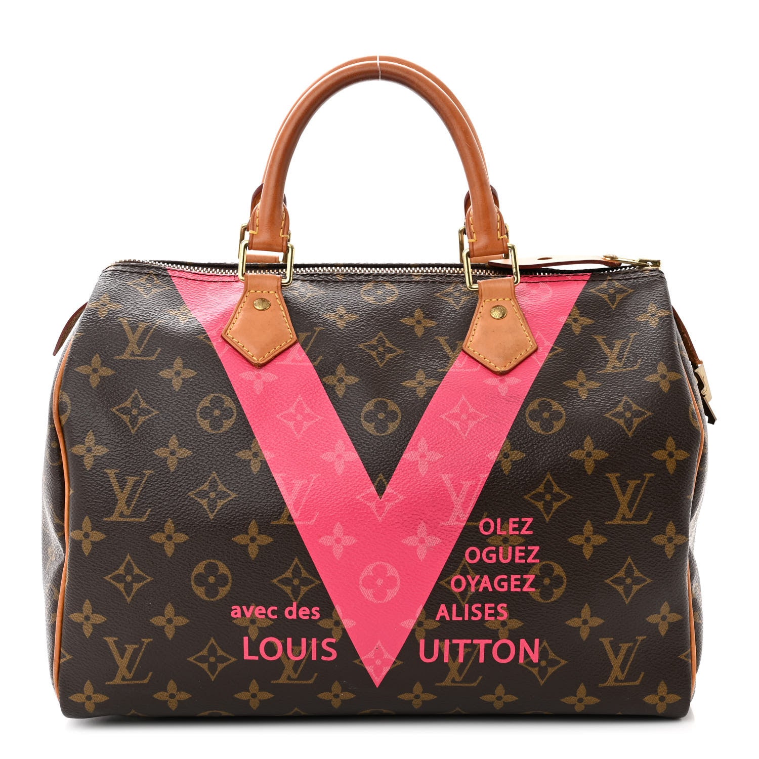 Louis Vuitton Monogram Speedy 30 V Grenade 1 of 13