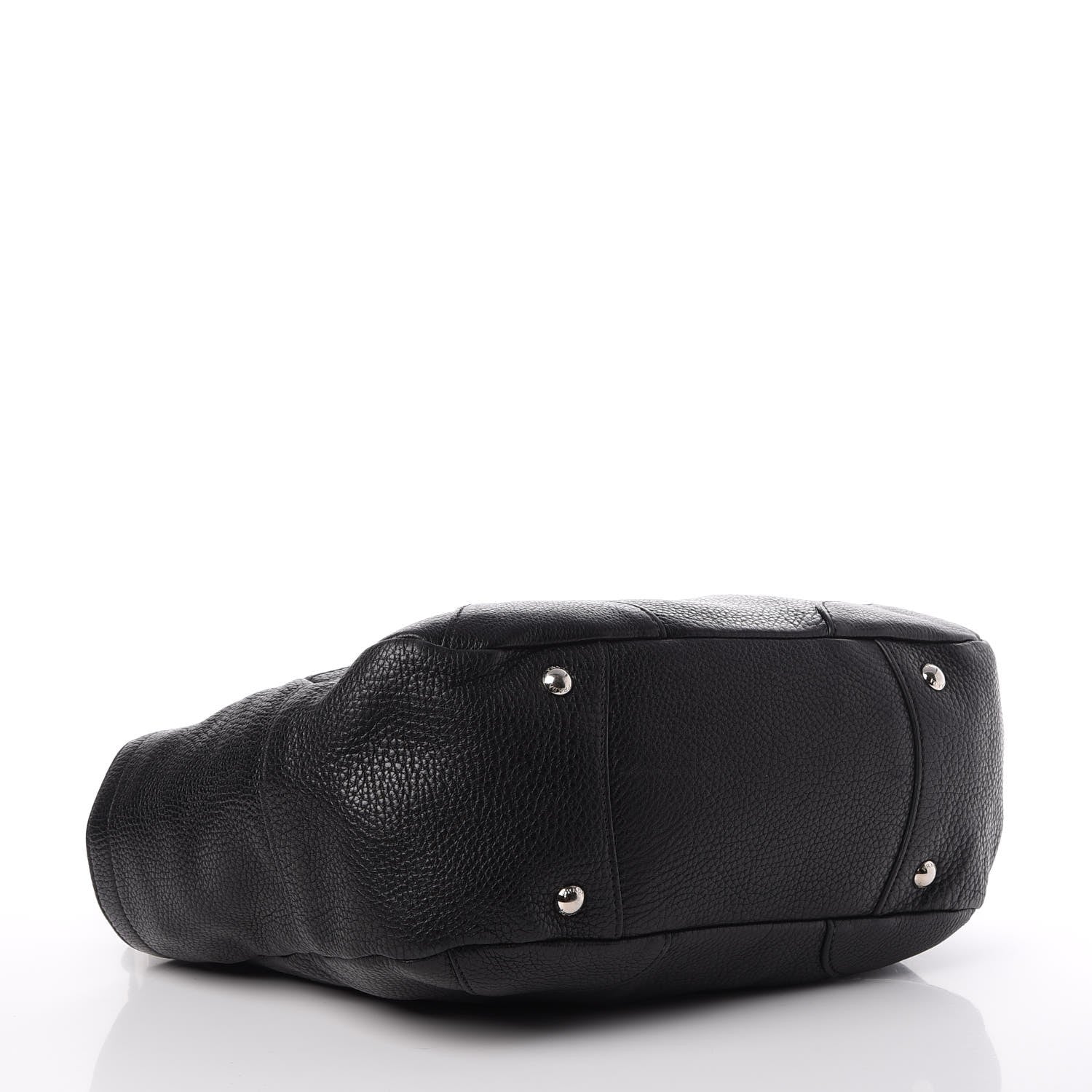 Prada Vitello Daino Side Pocket Hobo Nero Black 4 of 12