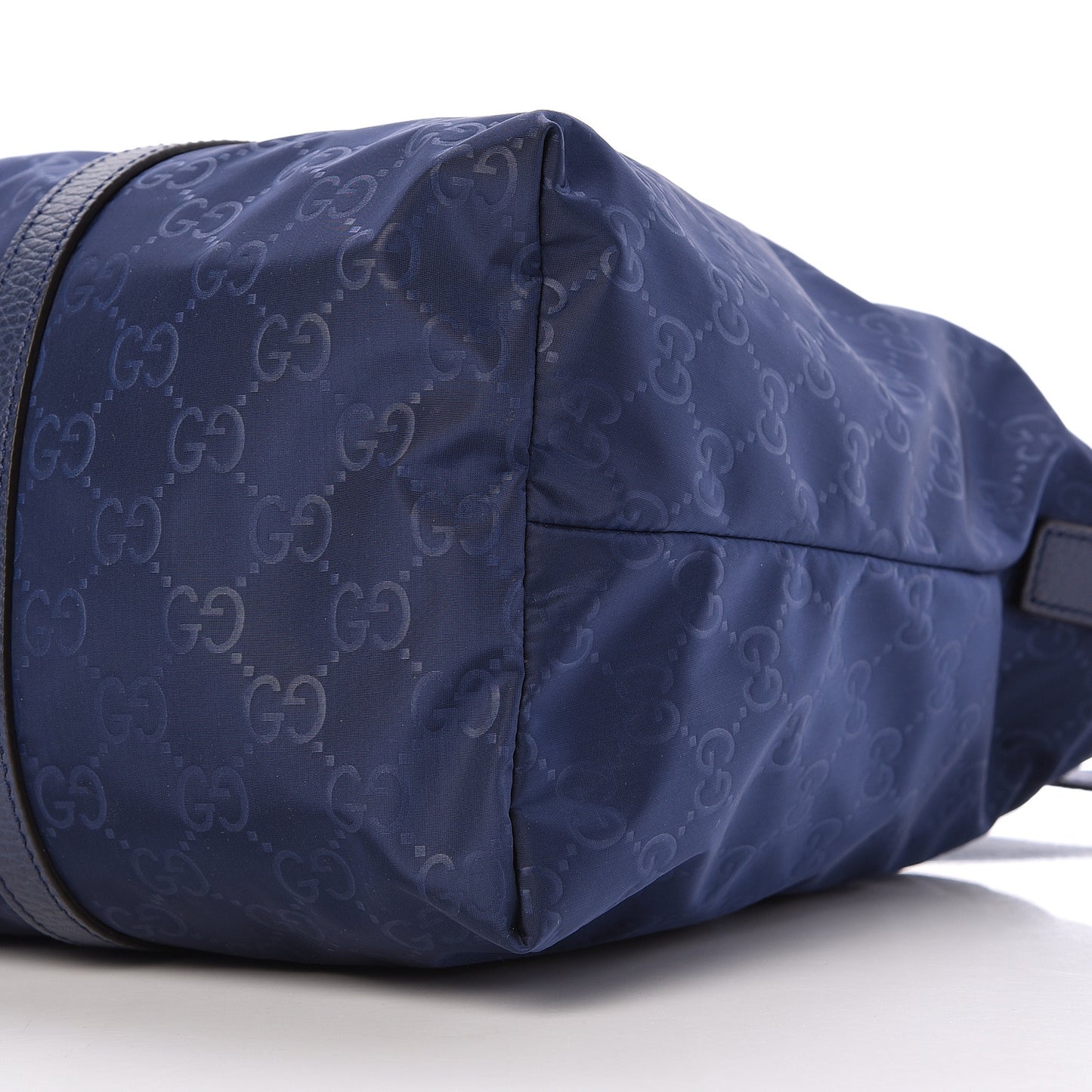Nylon Monogram Zippered Tote Tide