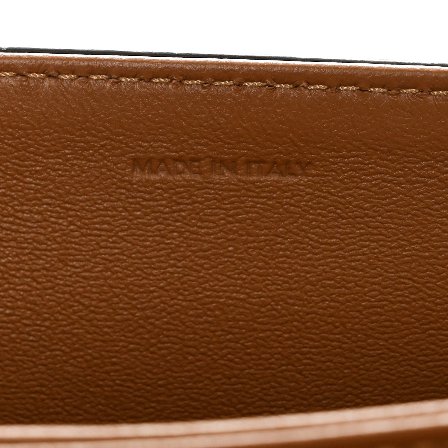 Shiny Calfskin Medium Triomphe Bronze
