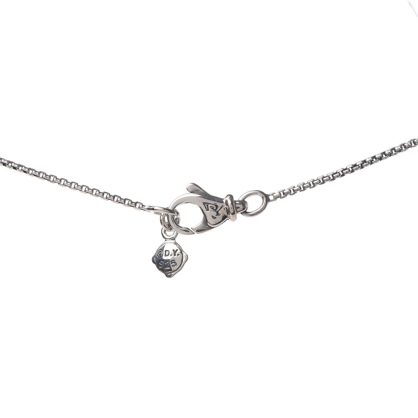 Sterling Silver Diamond 16mm Small Starburst Pendant Necklace