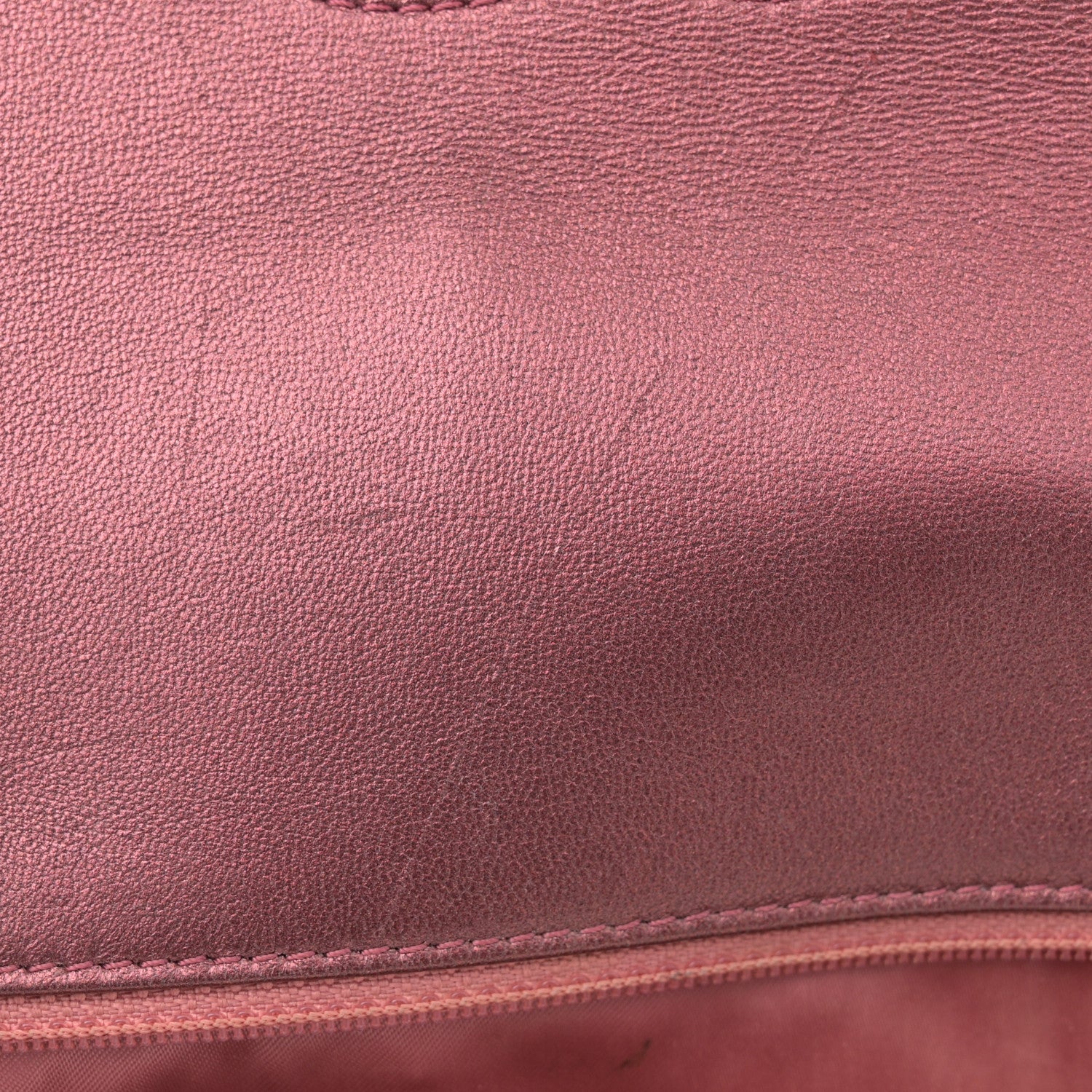 Chanel Lurex Knit Medium Pluto Glitter Flap Pink 12 of 14