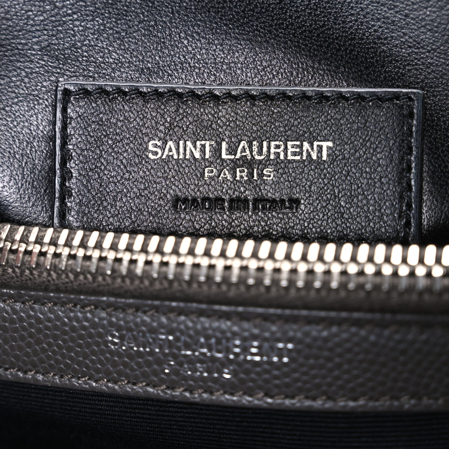 Saint Laurent Sheepskin Medium West Hollywood Monogram Fold-Over Bag Earth 6 of 11