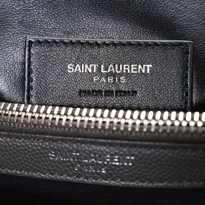 Saint Laurent Sheepskin Medium West Hollywood Monogram Fold-Over Bag Earth 6 of 11