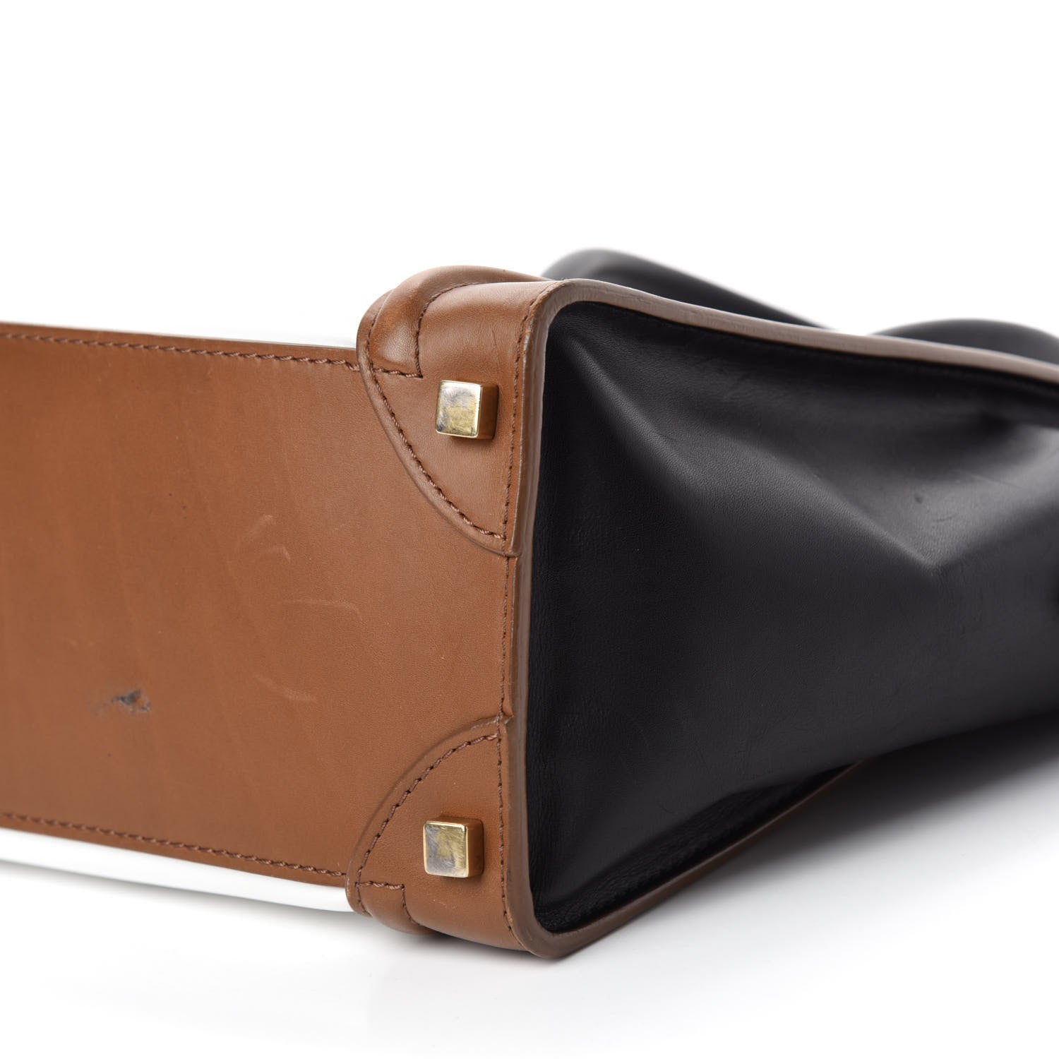 Celine Smooth Calfskin Micro Tri-Color Luggage Brown 7 of 11
