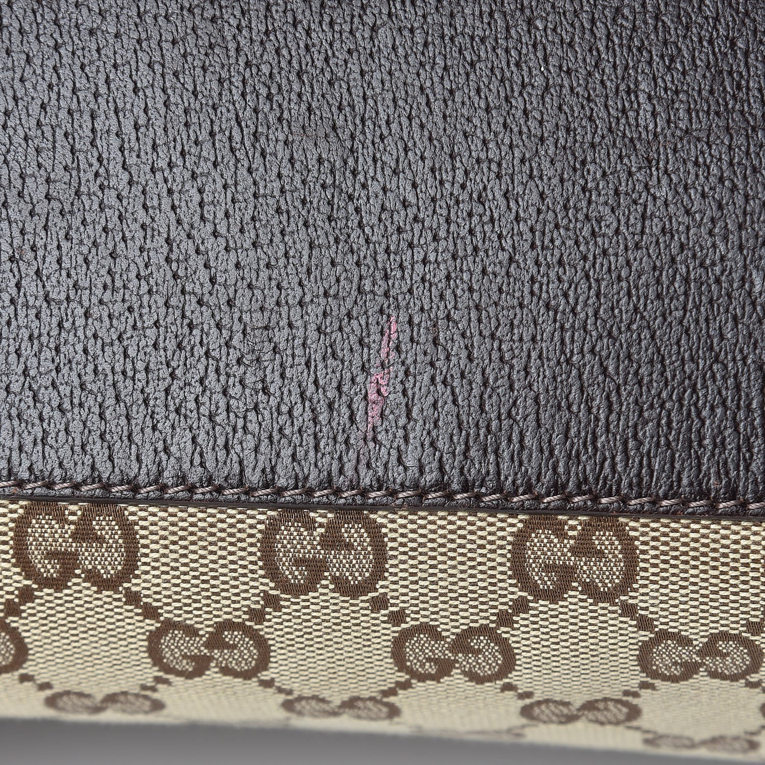 Gucci Monogram Medium Abbey Tote Dark Brown 16 of 19
