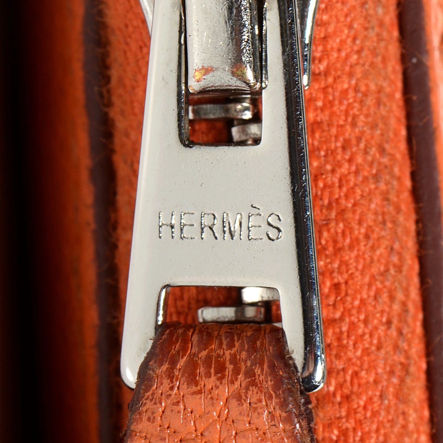 Chèvre Mysore Azap Combined Long Wallet Orange