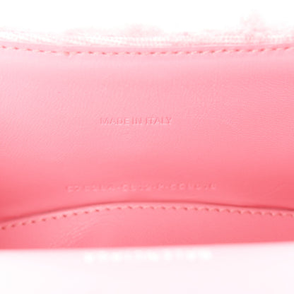 Balenciaga Faux Fur Fluffy Hourglass XS Top Handle Bag Sweet Pink 7 of 11