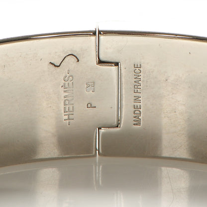 Hermes Enamel Wide Clic Clac H Bracelet GM Orange Fruite 4 of 5