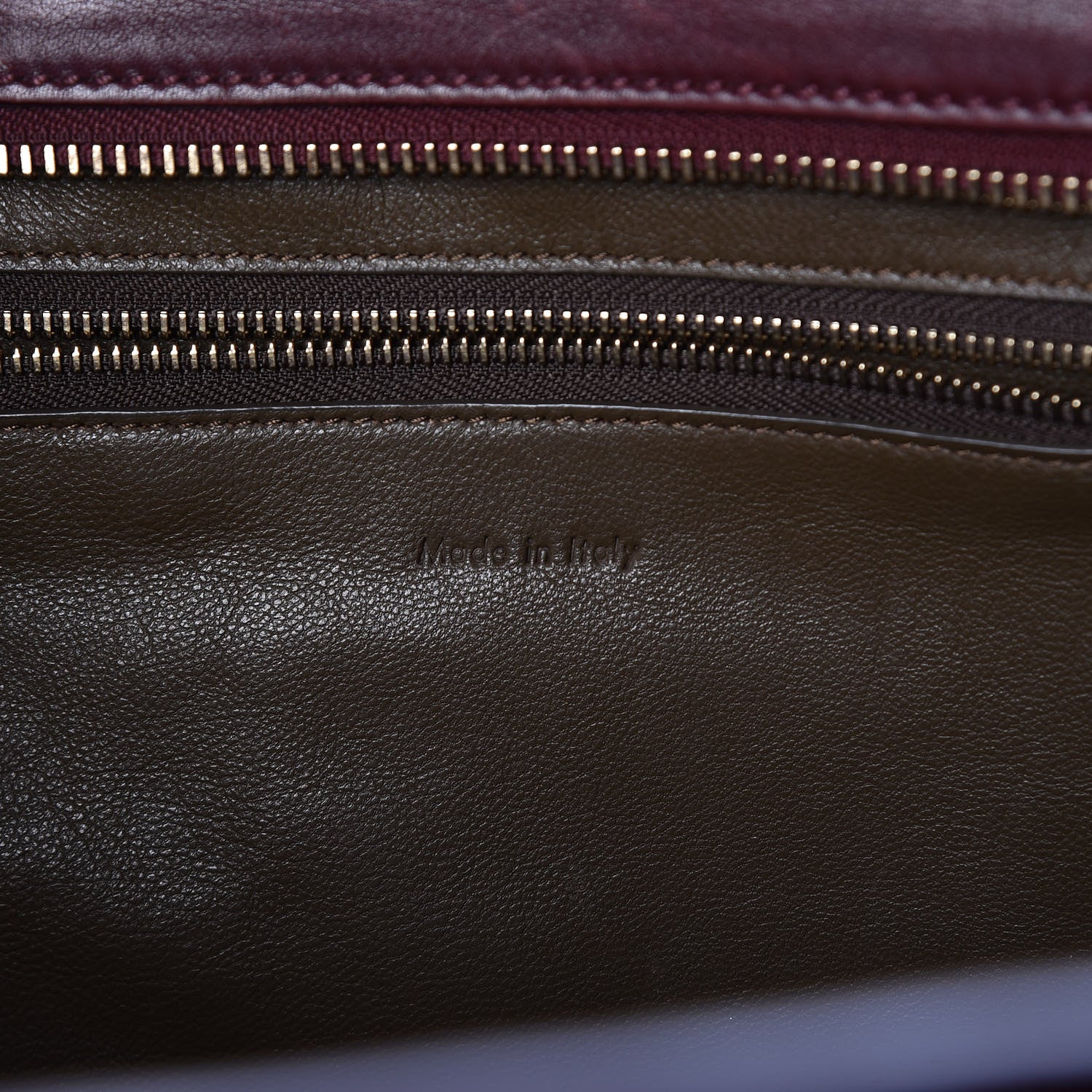 Celine Smooth Calfskin Mini Luggage Burgundy 6 of 11