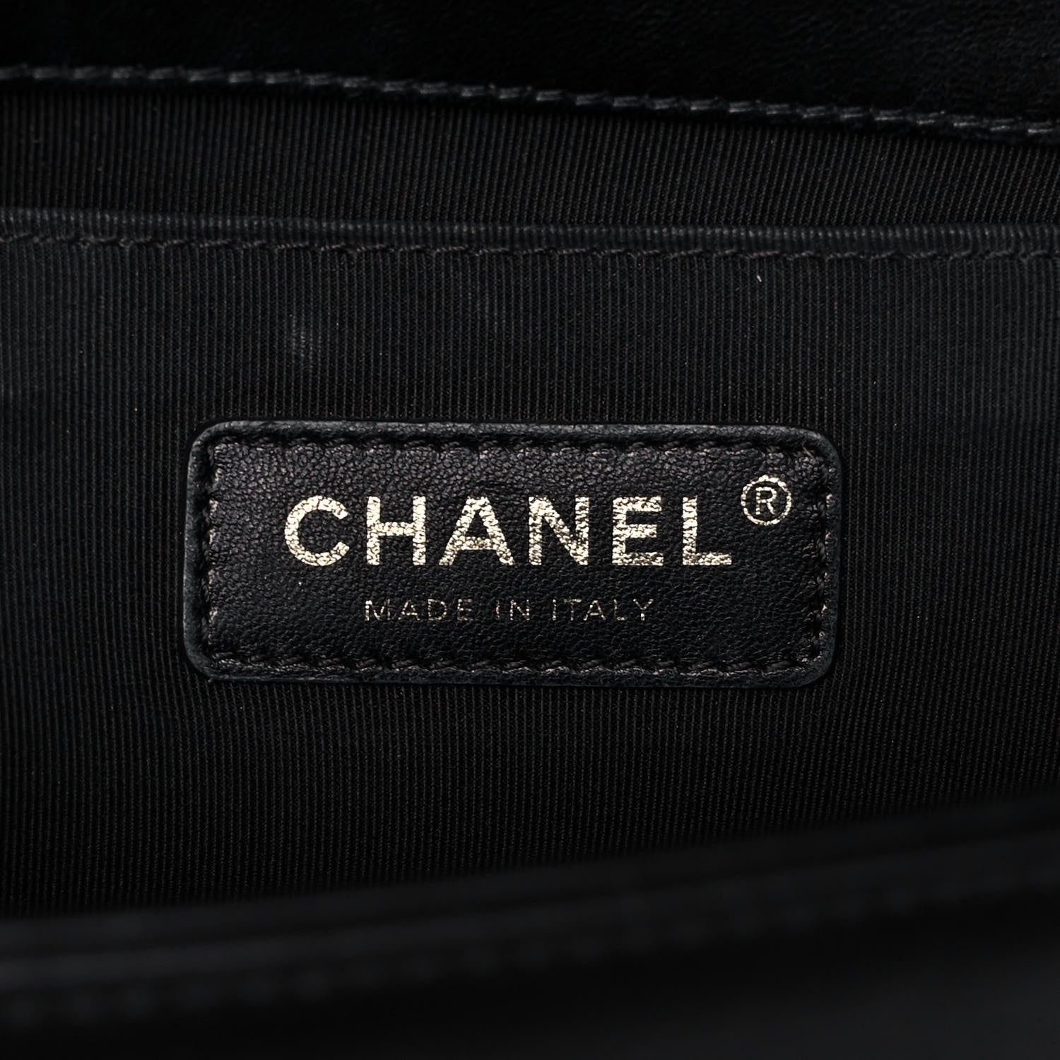 Chanel Lambskin Quilted Medium Boy Flap Black 6 of 12