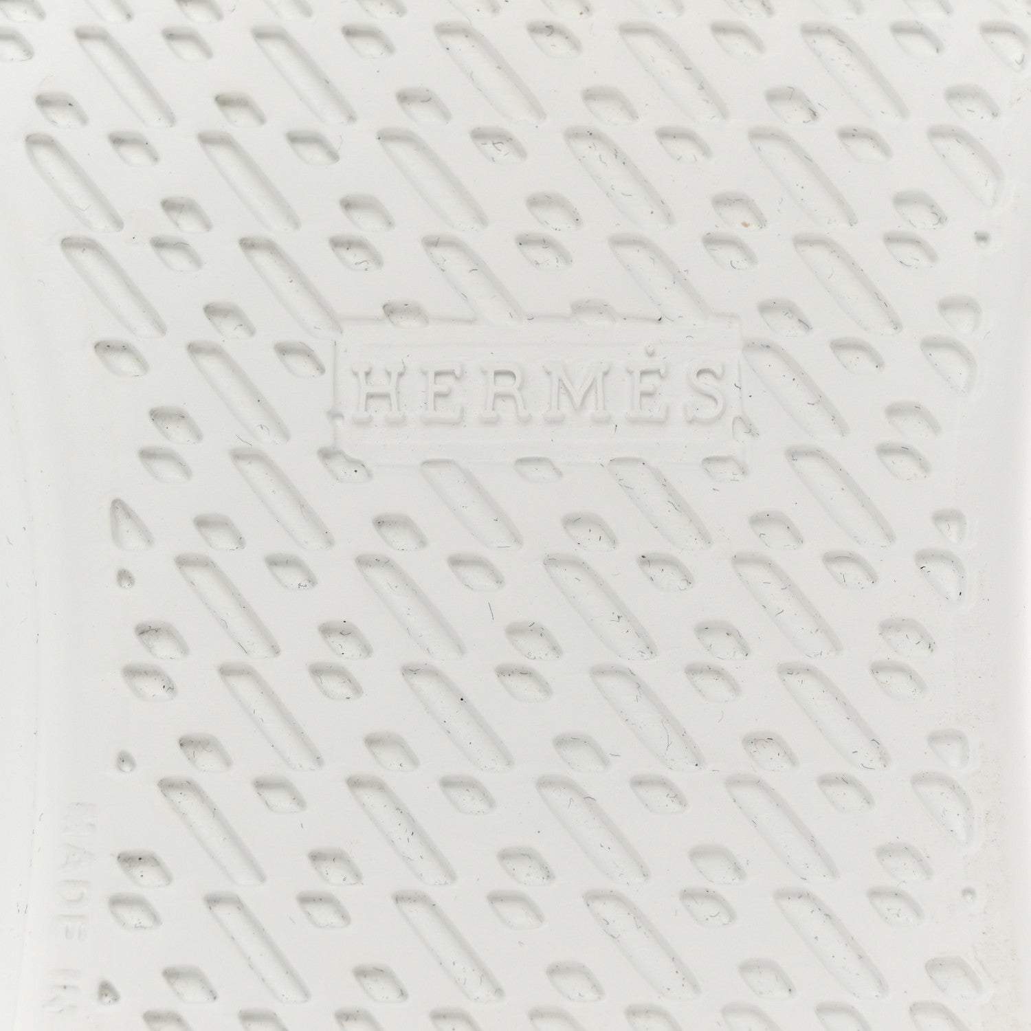 Hermes Calfskin Womens Happy Sneakers 35 White 6 of 9