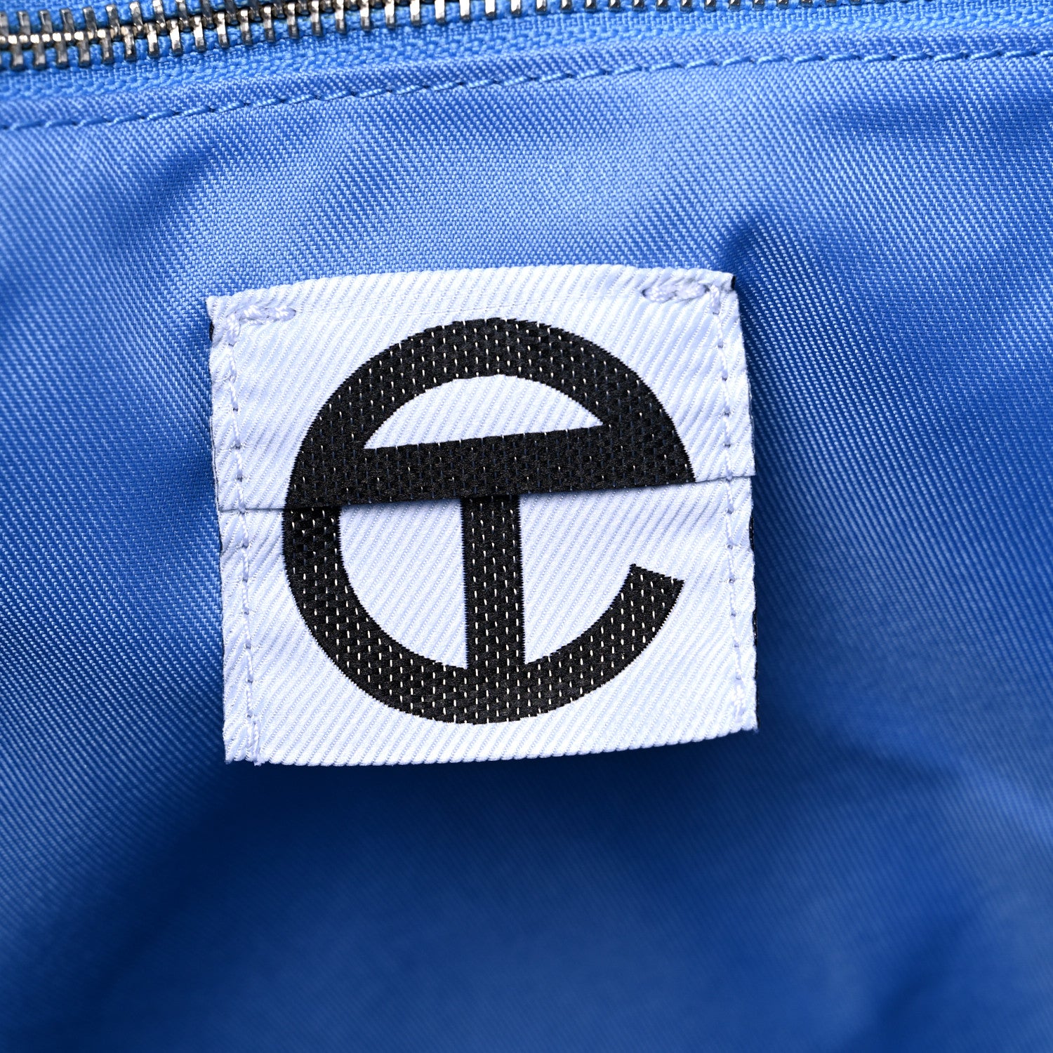 Telfar Vegan Leather Large Shopping Bag Cerulean 6 of 9