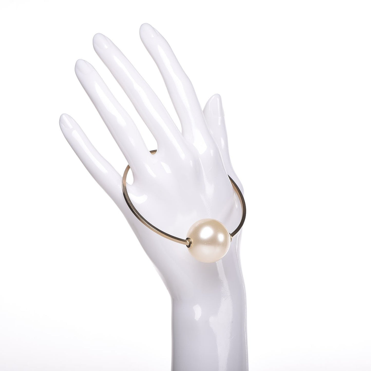 Pearl Medium Bangle Gold