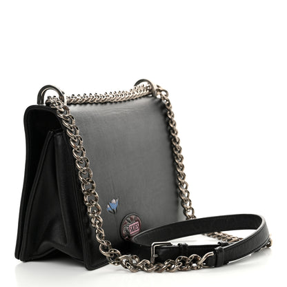 Christian Dior Calfskin Paradise Diorama Flap Bag Black 3 of 15