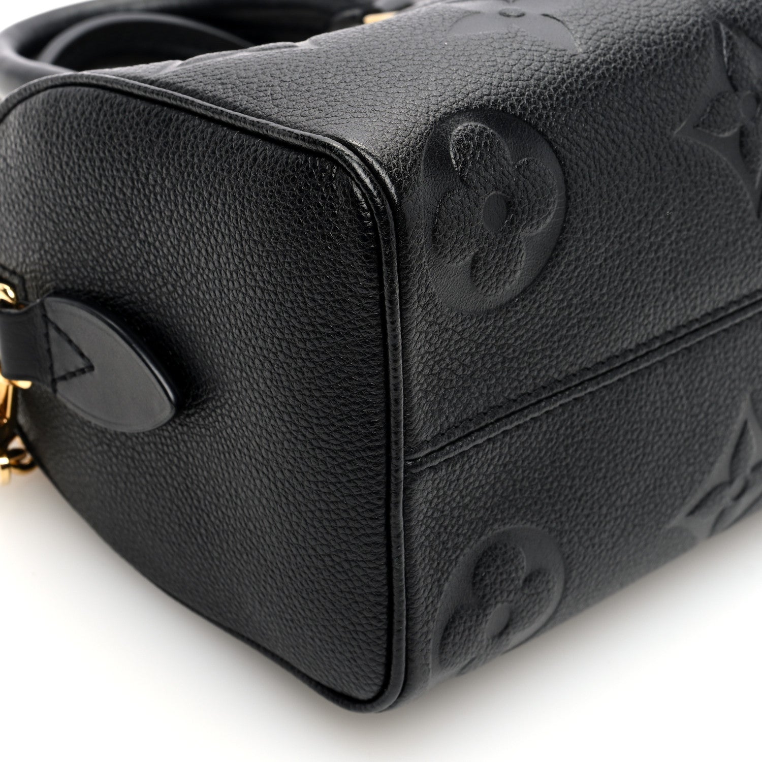 Louis Vuitton Empreinte Monogram Giant Speedy Bandouliere 20 Black 8 of 9