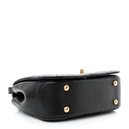 Chanel Caviar Mini Carry Around Flap Bag Black 4 of 11