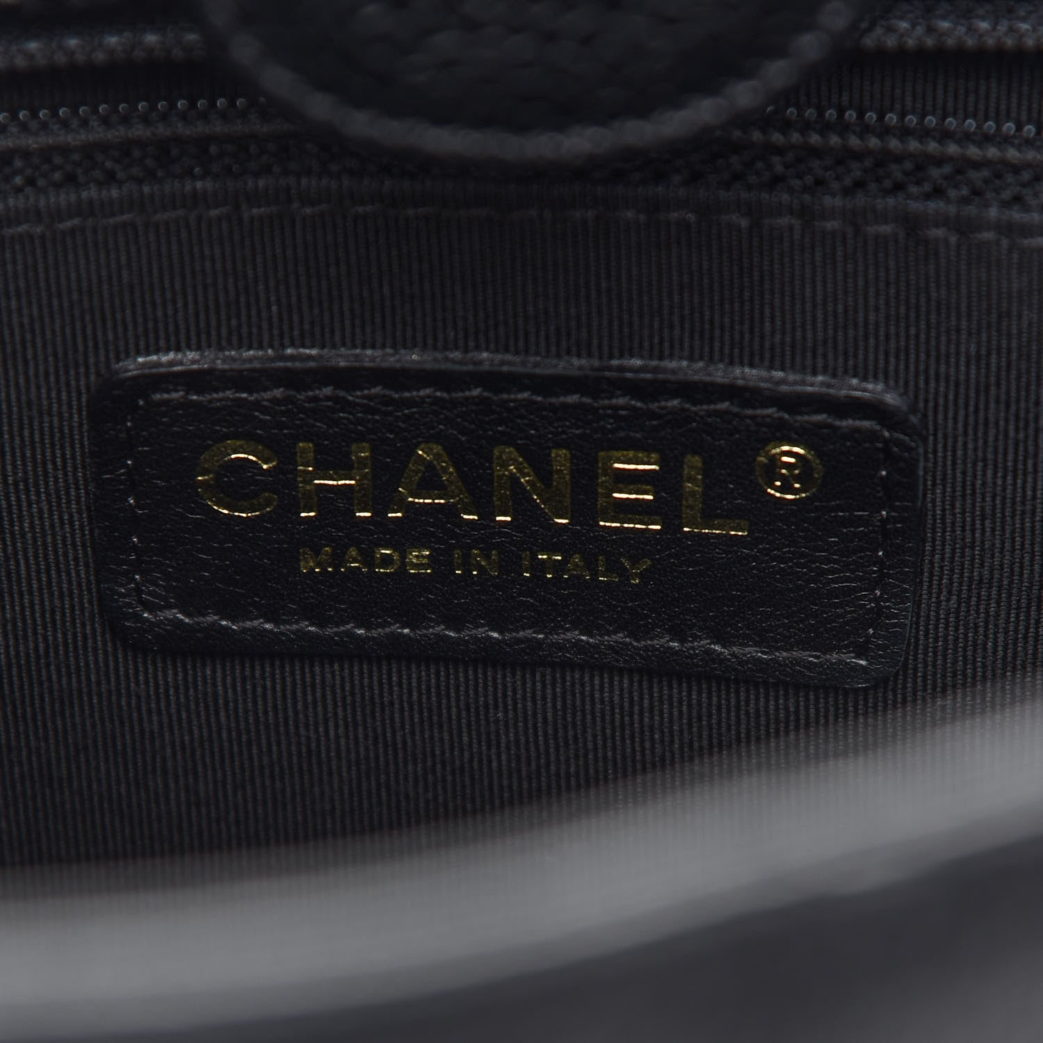 Chanel Caviar Quilted Petit Shopping Tote PST Black 6 of 9